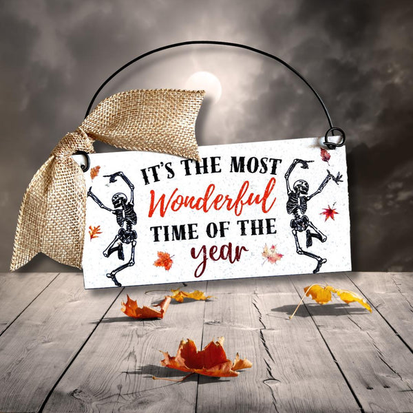 It's the Most WonderfulTime of the Year mini sign 3x6 inches. Wood or metal options.
