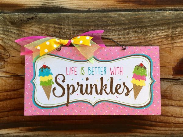 Life is better with Sprinkles.
