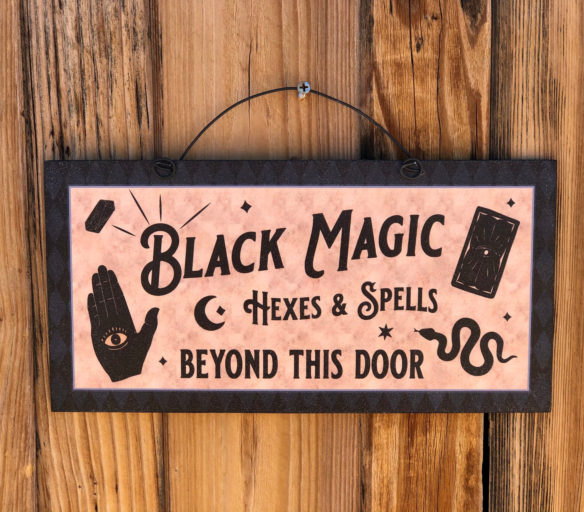 Black Magic sign.