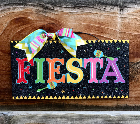 Fiesta sign.