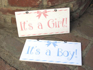 It's a Girl or Boy sign.