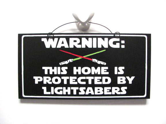 Protected by Light sabers.