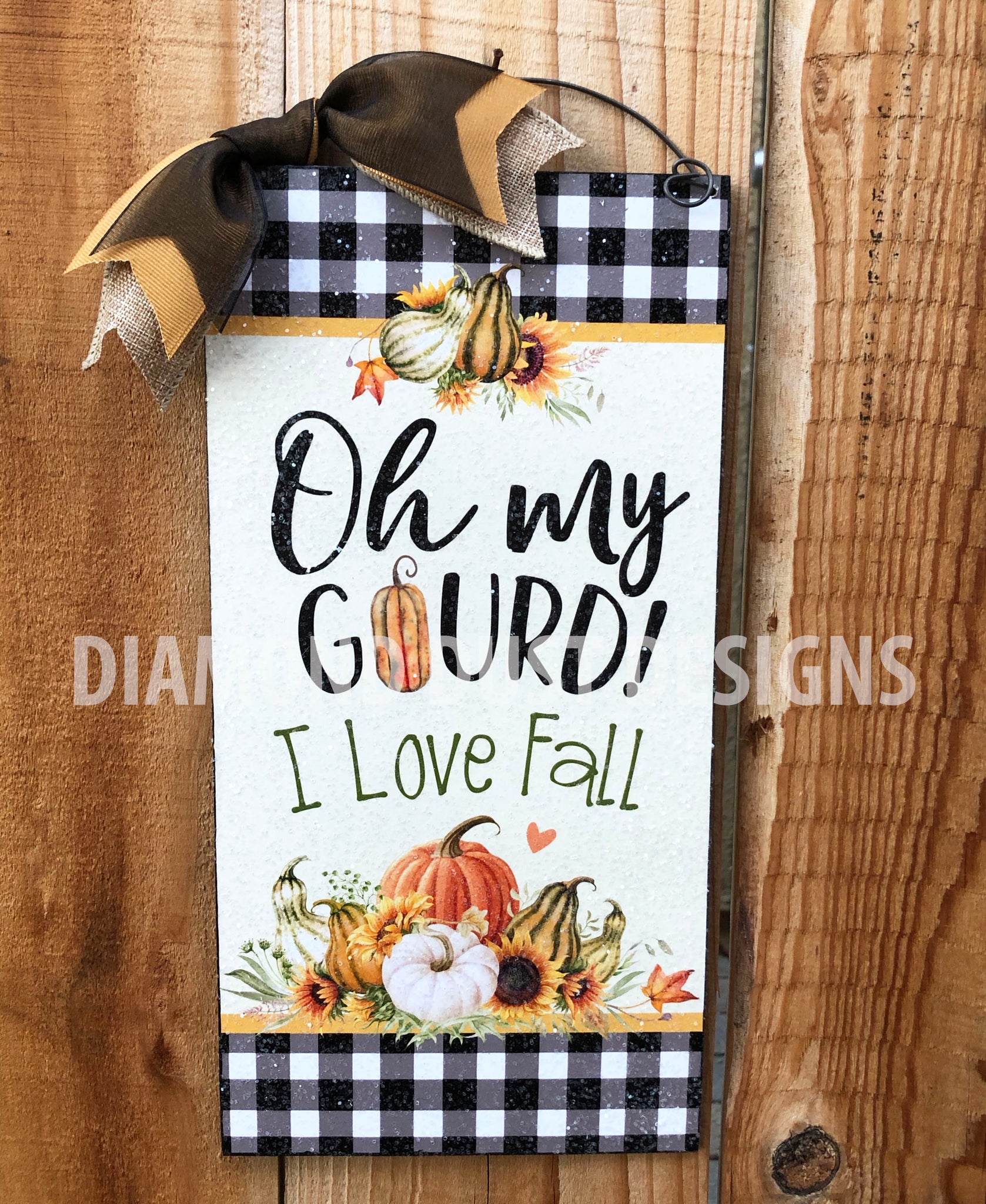 Oh my Gourd sign.