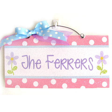 Custom Spring sign.